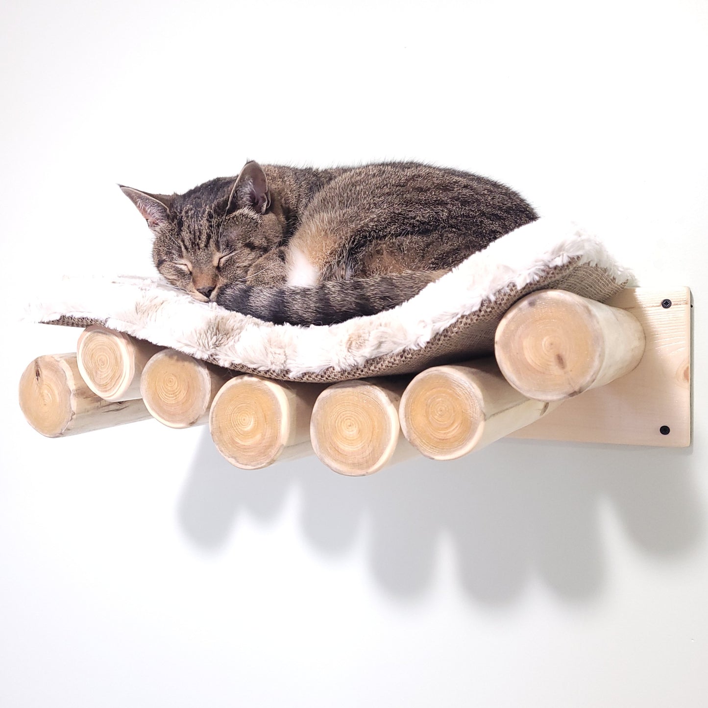 Cat Bed Natural - wall mounted